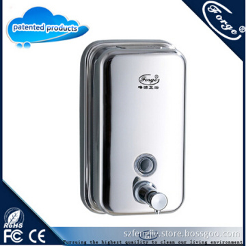 F-S010-5 Factory Wall Mounted Stainless Steel Soap Dispenser